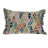 Embroidered Cotton Blend Throw Pillow