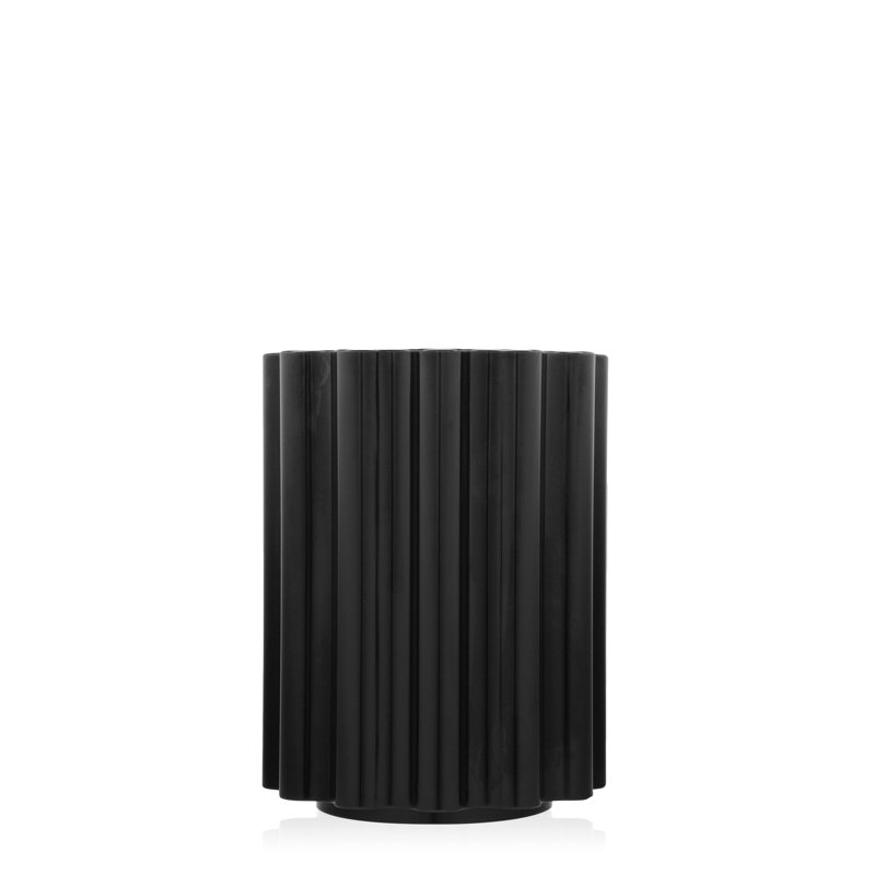 Colonna Accent Stool, Black