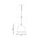 Luminaire suspendu à intensité réglable Presley-1313670757-1313670762