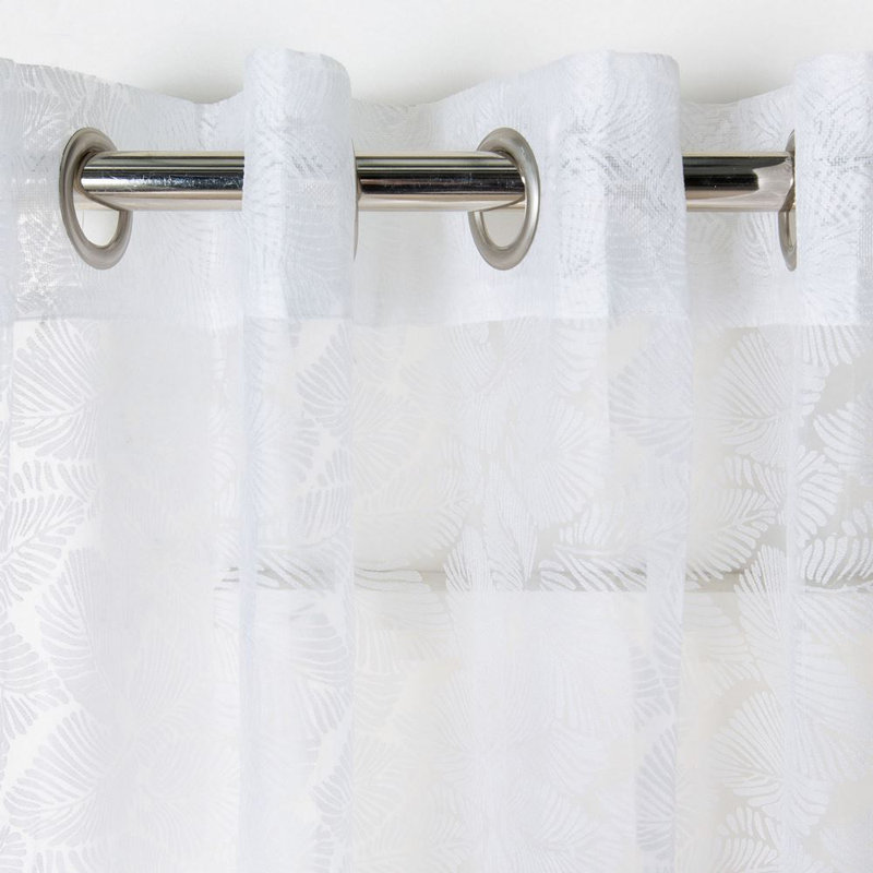 Mcclelland Sheer Curtain Single Panel, 52" W x 84" L