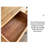 55.12" Natural Colour Rectangular Solid Wood Console Table