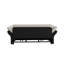 Lit beige 3 en 1, revêtement en velours, 2 coussins, support confortable pour la chambre à coucher, conversion rapide-819089638