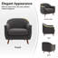Ensemble de salon avec canapé et causeuse l 65 po avec fauteuil-128838855