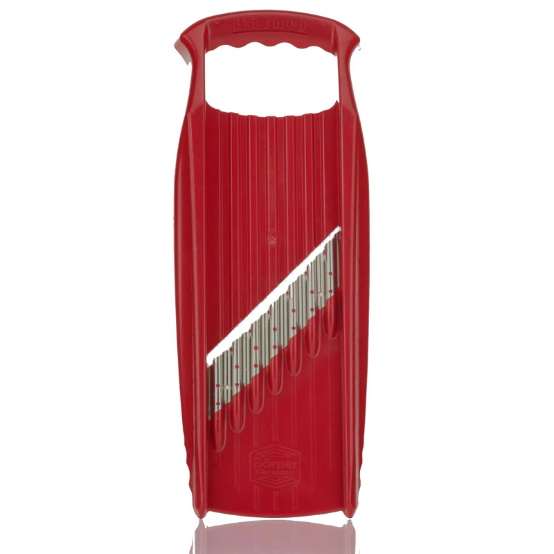 Râpe électrique Borner Wave-Waffle Xxl, rouge, Rouge