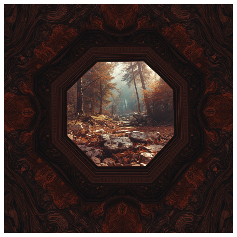 Coussins décoratifs forêt, 18 x 18 inches