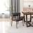 Kimira 4 - Person Solid Wood Solid Wood Top Trestle Dining Set
