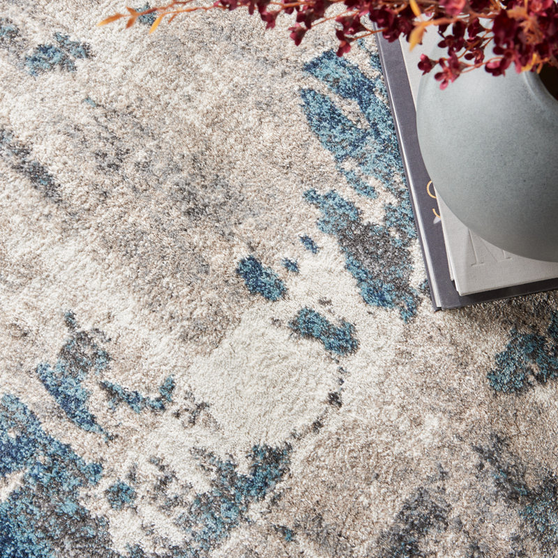 Roland Abstract Indoor Rug, Runner 2'2" x 7'6"