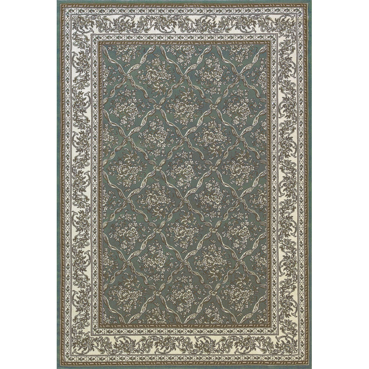 Tapis bleu/ivoire light Atterbury