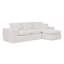 Canapé modulaire en L 107 po avec repose-pieds mobile 107 po Blain-1885004611