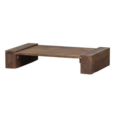 Cornville Solid Wood Solid Wood Sled Coffee Table