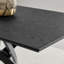 Lenworth Veneer Luxury Dining Table With Metal Legs - Modern Statement Design-345146239-345146238