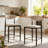 ARMLESS COUNTER STOOL- SET OF 2