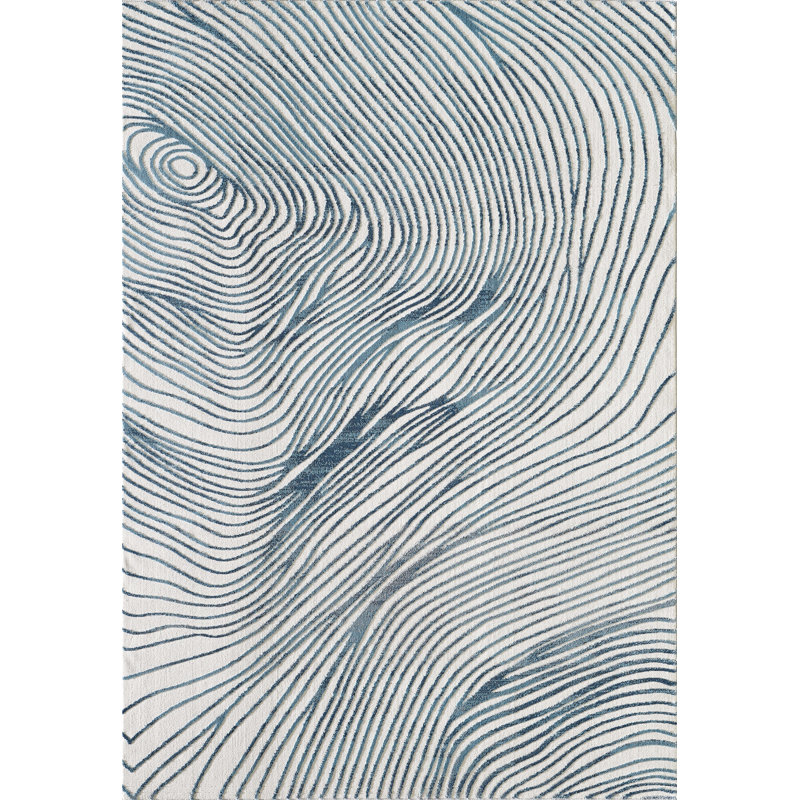 Dipesh Abstract Indoor Rug, Rectangle 6' x 9'