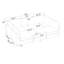 Canapé modulaire réversible en velours côtelé-130557650-130557651-130557655