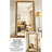European-Style Vintage Solid Wood Carved Rectangular Full-Length Mirror-975276303-975276302
