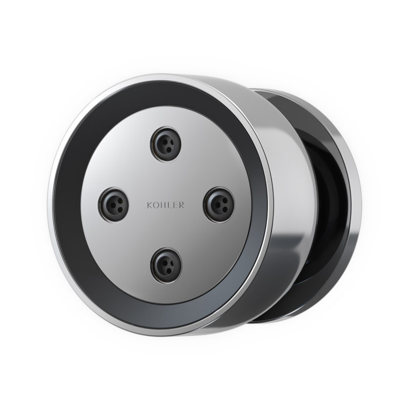 Statement Round Adjustable 1.75 Gpm Body Spray, Polished Chrome