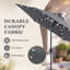 Parasol de 10 pi Spider-2144095155