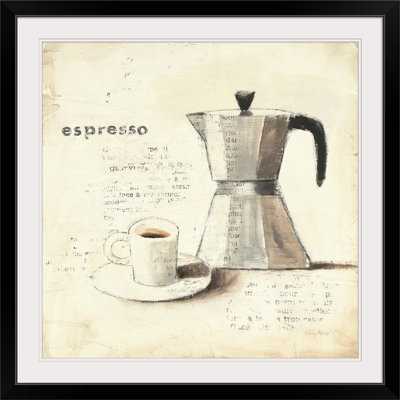 « ii » par emily adams, impression Parisian Coffee