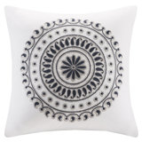  Embroidered Cotton Square Pillow