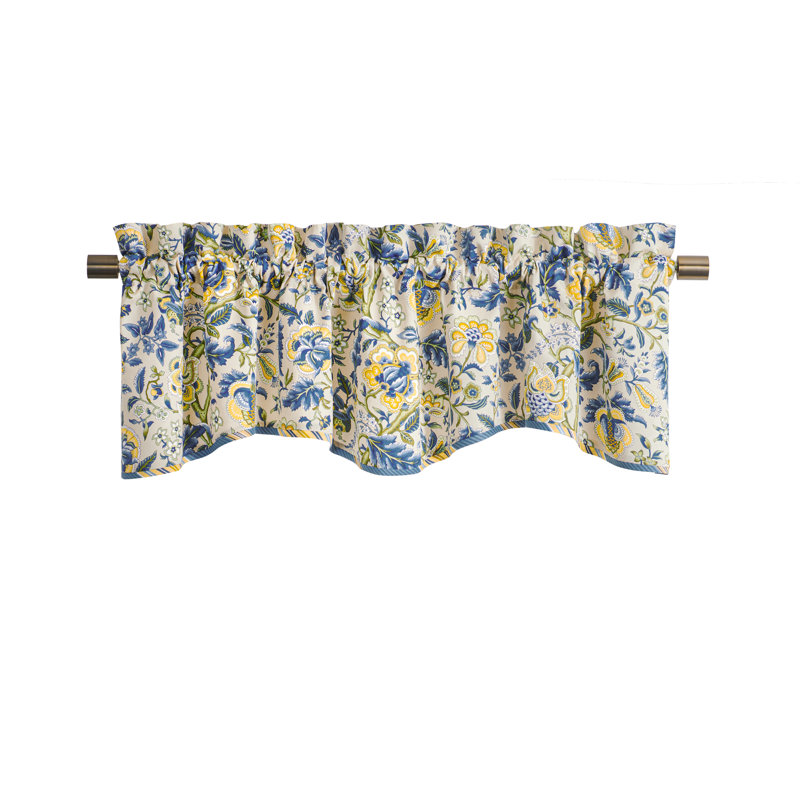 Cantonnière 100% satin de coton Waverly Imperial, L 15 po x L 52 po