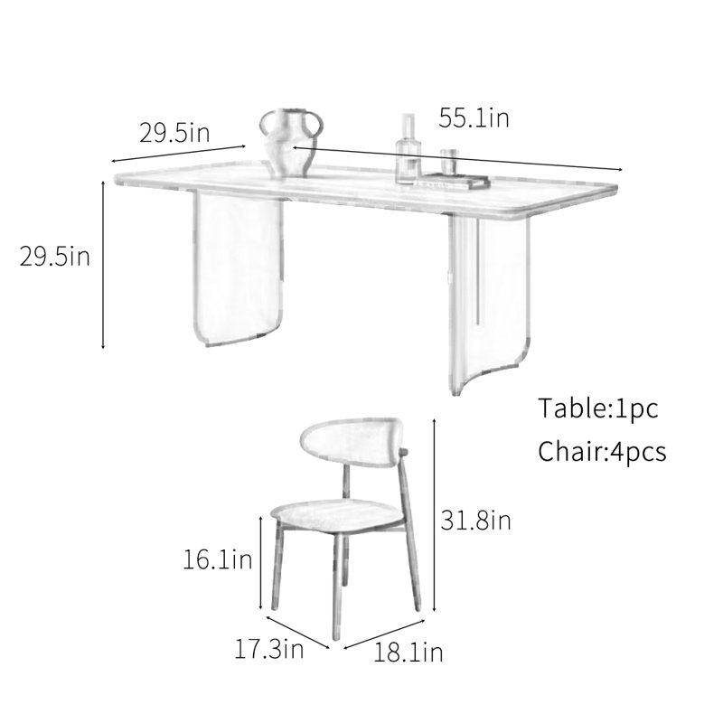 Leighty, 29.5"H x 55.1"L x 29.5"W