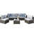 8 - Person Patio Conversation Set with Cushions-87536648