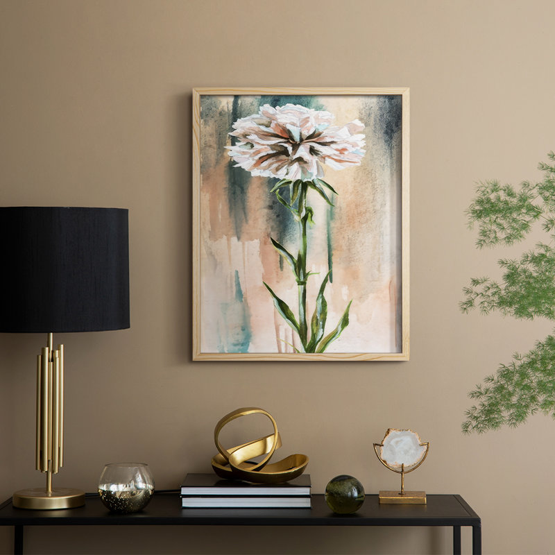 «Emerald Dream I», reproduction encadrée - bois massif, Naturel, H 30 po x l 24 po