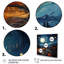Blue Train Rails By Vincent II - Transportation Canvas Prints-815210158-815210157