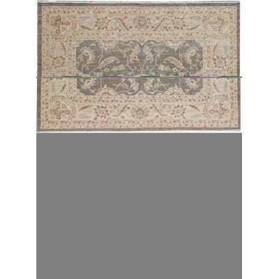 One-of-a-Kind Handwoven Brown/Beige Area Rug