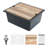 Black Quartz Composite Workstation Undermount Sink 21x18 Inch – Space Efficient, Perfect for Bars or RVs