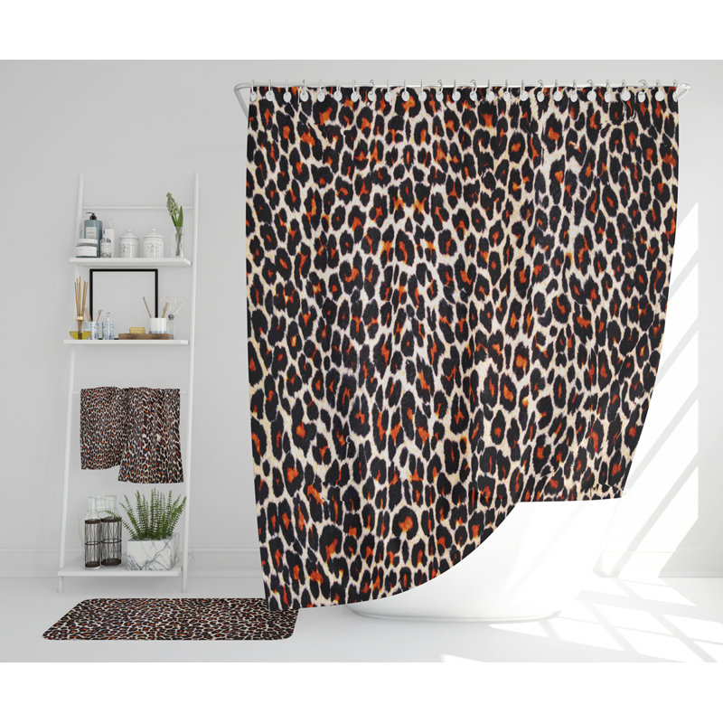 Nereida Polyester Shower Curtain Set