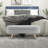 Kiia Linen Upholstered Storage Bench