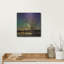  «Tree Under Aurora Borealis» par Epic Portfolio, art mural en métal, 12 po x 12 po-970176644