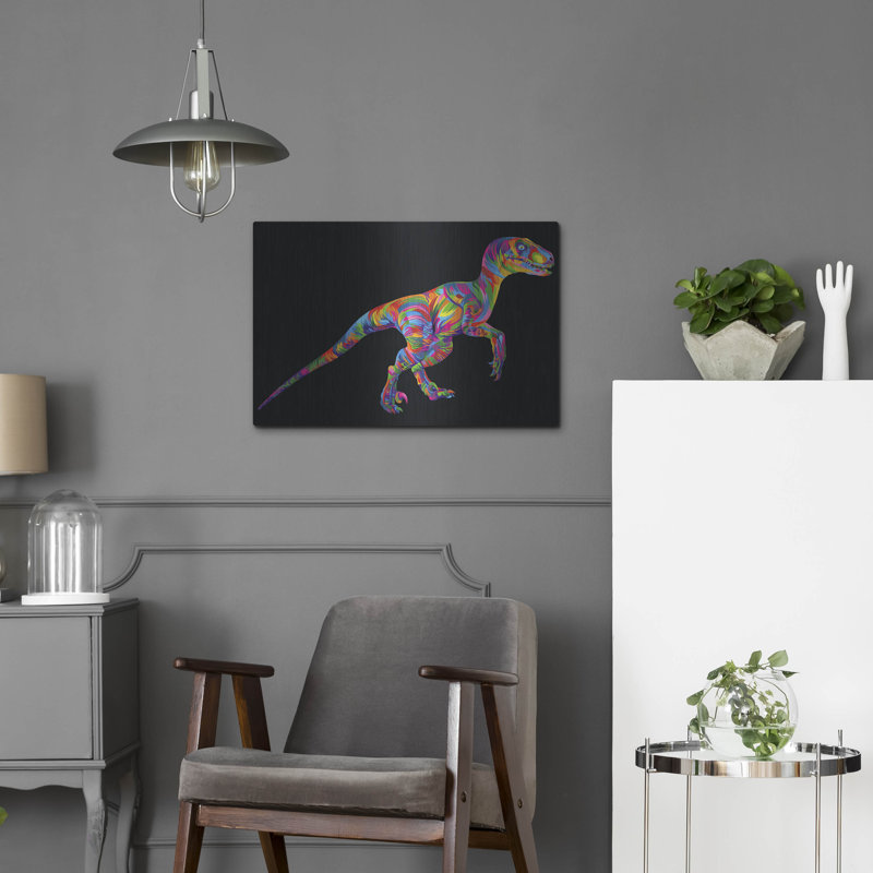 «Raptor» par Bob Weer, art mural en métal de luxe «Raptor» par Bob Weer, H 16 po x l 24 po