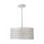 Slocomb 3 - Light White Drum Pendant
