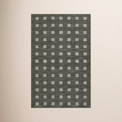 Lanora Hand-Tufted Geometric Wool Rug