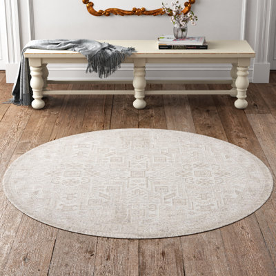 Tapis intérieur / extérieur naturel Arletha Southwestern