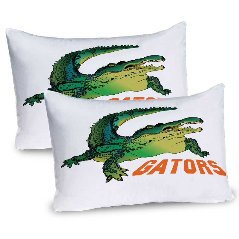 Ensemble de 2 taies décoratives Ambesonne Savannah Wild Alligator 13394