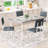 "47'' 5-Piece Stylish Dining Table Set-1423091626