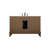 54 inch Single Bathroom Vanity in Teak-311638386