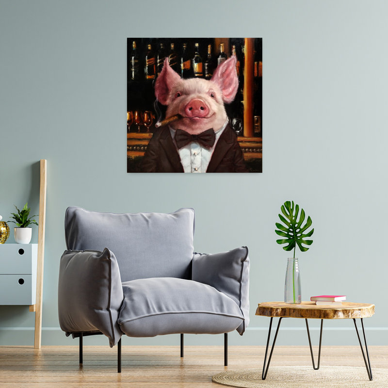 Art urbain contemporain High High Roller, H 24 po x l 24 po