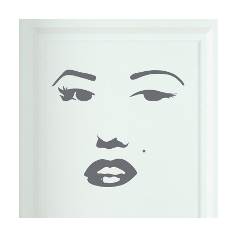 Entertainment Wall Decal, Grey