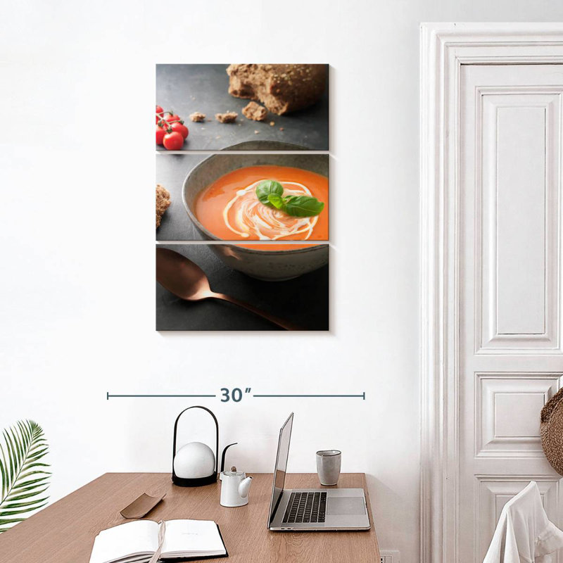 Yarlin Tomato Soup Bowl, 32" H x 20" W