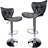 Anjolee 32.5'' Swivel Adjustable Height Counter Stool with Metal Frame-954967252
