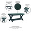 Banc d'appoint en velours Abigail-523621398