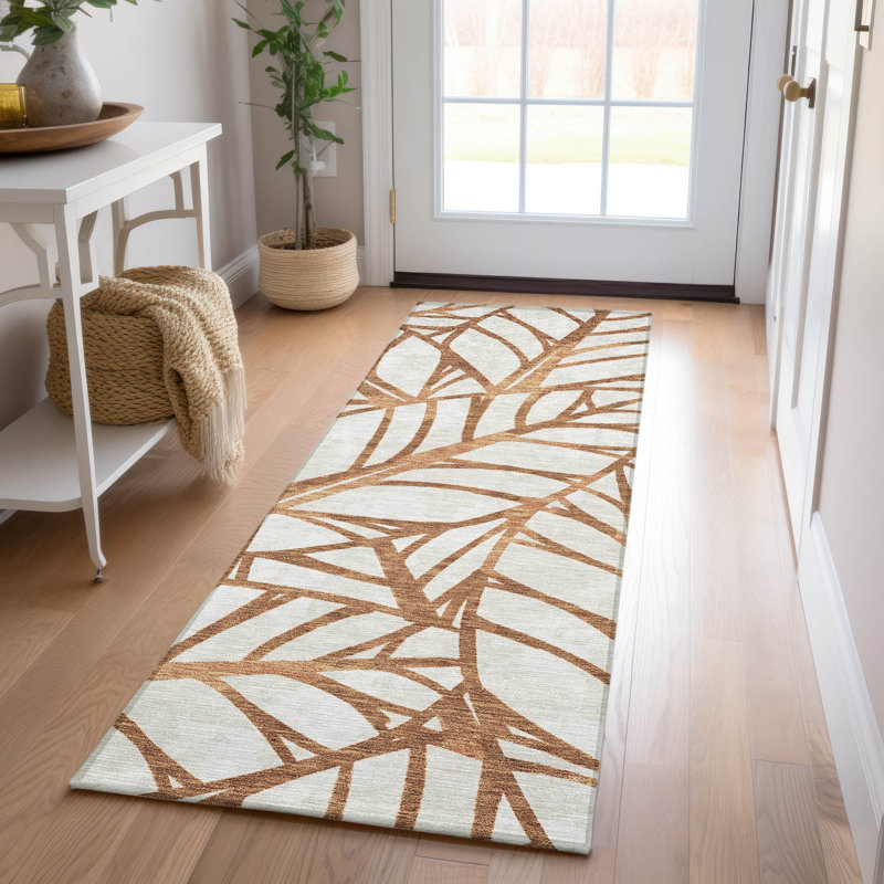 Tapis intérieur / extérieur Neysa, Runner 2'3" x 7'6"