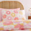 Retro Daisy Reversible Duvet Cover Set-100892178