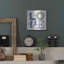 «Love with Eucalyptus Wreath III» par Marla Rae, art mural en métal-469700054