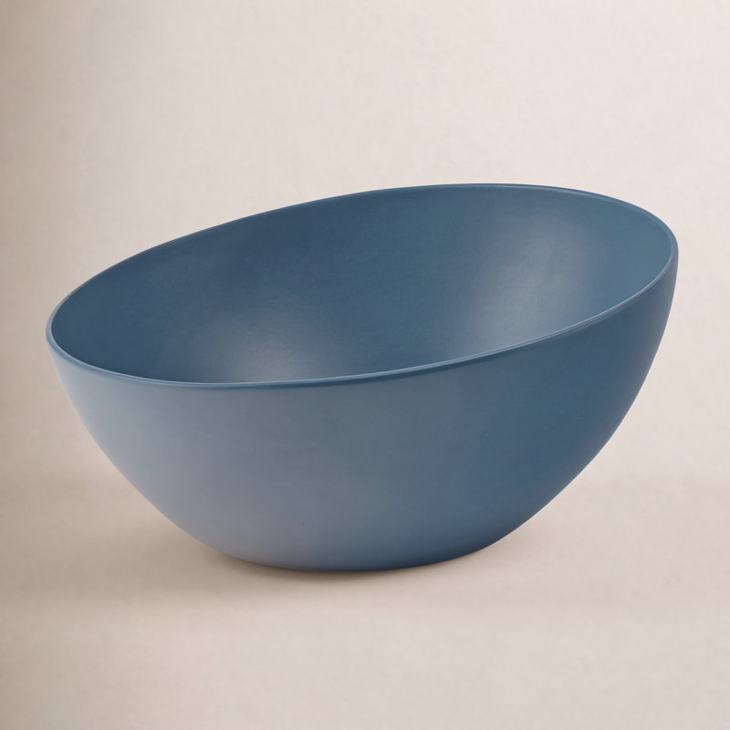 24 oz. Nambé Orbit Bol de service, Bleu