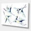 Asian Crane Bird Impression - peinture sur toile-59759820-59759821